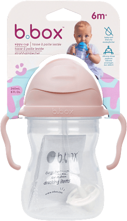 Bidon ze słomką 240 ml, Blush b.box