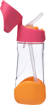 Butelka tritanowa ze słomką 450 ml, Strawberry Shake b.box