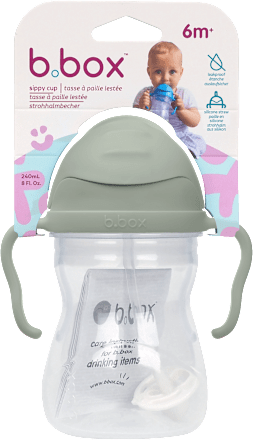 Bidon ze słomką 240 ml, Sage b.box