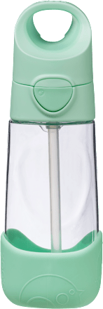 Butelka tritanowa ze słomką 450 ml, Spearmint b.box