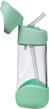 Butelka tritanowa ze słomką 450 ml, Spearmint b.box