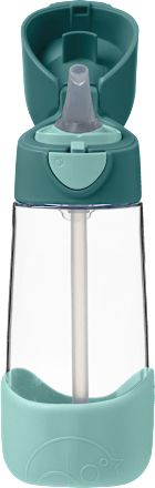 Butelka tritanowa ze słomką 450 ml, Emerald Forest b.box