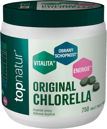Chlorella tablety Topnatur