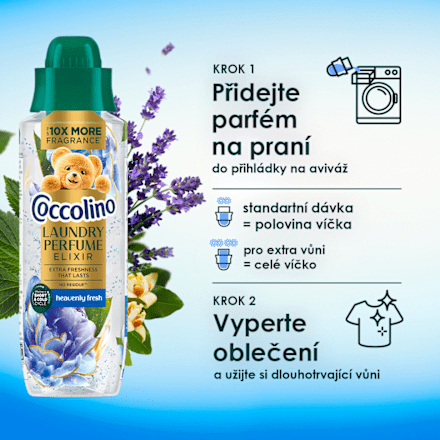 parfém na praní Heavenly Fresh  Coccolino