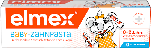 Zahnpasta Baby, 0-2 Jahren elmex