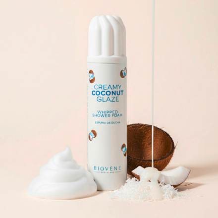 sprchová pěna Creamy Coconut Glaze BIOVÈNE BARCELONA