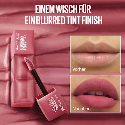 Lippenstift Super Stay Teddy Tint 10 Current Mood MAYBELLINE NEW YORK