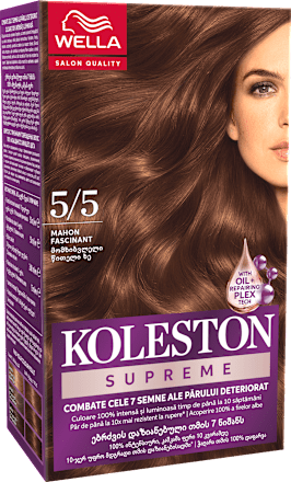 Vopsea permanentă 5/5 Mahon fascinant WELLA KOLESTON