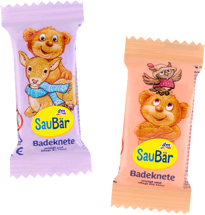 Kinder Badezusatz Badeknete sortiert SauBär
