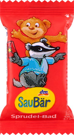 Kinder Badezusatz Sprudelbad sortiert SauBär