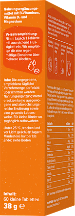 B-Komplex + Magnesium + Vitamin D3 Tabletten sanotact