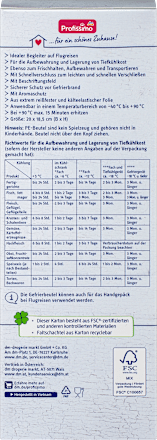 Gefrierbeutel 1 l mit Schnellverschluss Profissimo