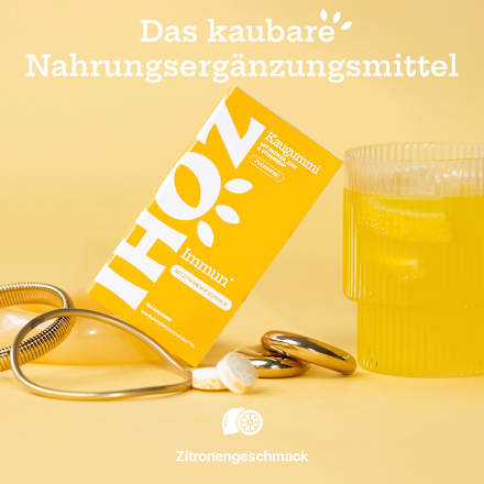 Kaugummi, Immun Zitrone, zuckerfrei ZOHI