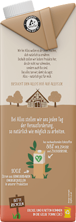 Haferdrink, Ohne Öl ALLOS