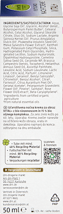 Nočný pleťový krém Vital+ s olejovým komplexom alverde NATURKOSMETIK