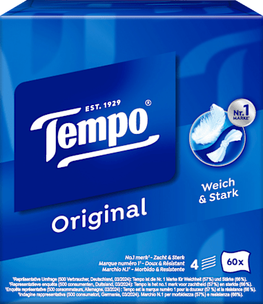 Taschentücher Box Original Tempo