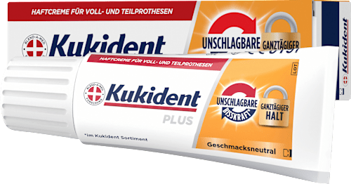 Haftcreme Plus Unschlagbare Bisskraft Kukident