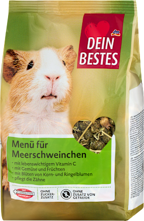 Nagerfutter, Menü für Meerschweinchen, getreidefrei Dein Bestes