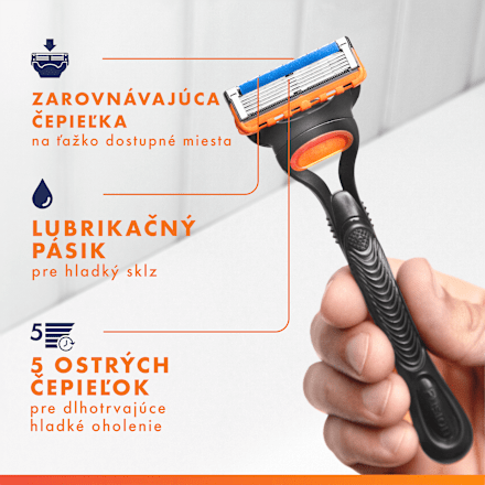 Darčekové balenie Fusion5 Gillette