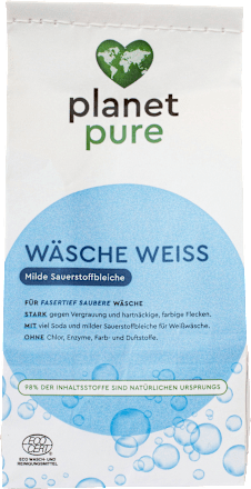 Wäsche Weiß planet pure