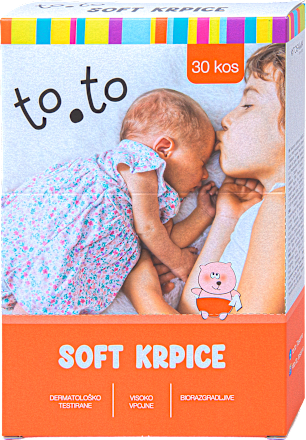 Biorazgradive meke jednokratne krpice za negu beba, od rođenja to.to