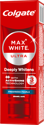 MAX WHITE pasta za zube ULTRA FRESHNESS PEARLS Colgate