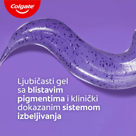 ADVANCED WHITE PURPLE pasta za zube Colgate