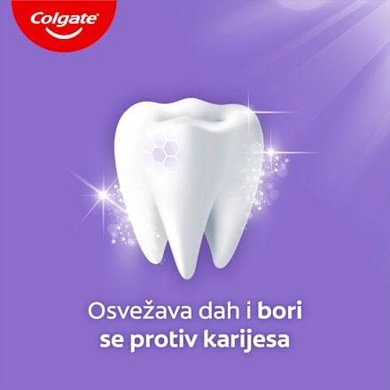 ADVANCED WHITE PURPLE pasta za zube Colgate