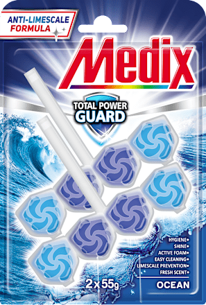 Тоалетно блокче Total Power Guard Океан, 2 бр. Medix