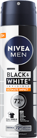 Дезодорант Black&White Invisible Ultimate Impact NIVEA MEN