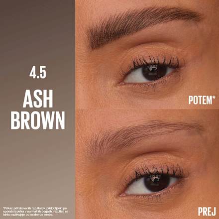 2-v-1 svinčnik za obrvi Brow Inserts™, 4.5 Ash Brown MAYBELLINE NEW YORK