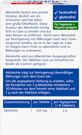 Kohletabletten 125 St Doppelherz