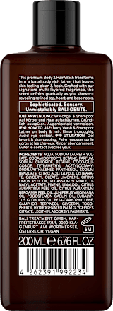 Duschgel Rosemary Ginger 2in1 BALI GENTS