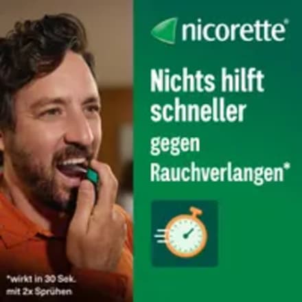 nicorette fruit & mint Spray 1 mg Nicotin/Sprühstoß nicorette