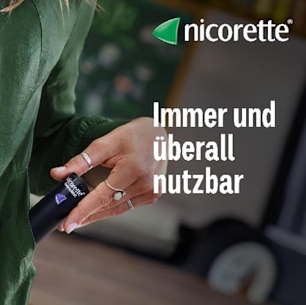 nicorette fruit & mint Spray 1 mg Nicotin/Sprühstoß nicorette