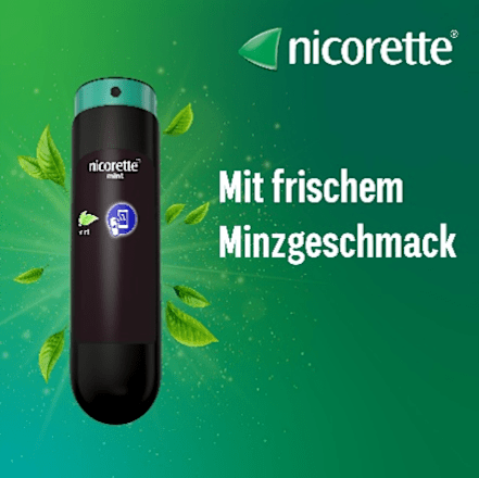 nicorette fruit & mint Spray 1 mg Nicotin/Sprühstoß nicorette