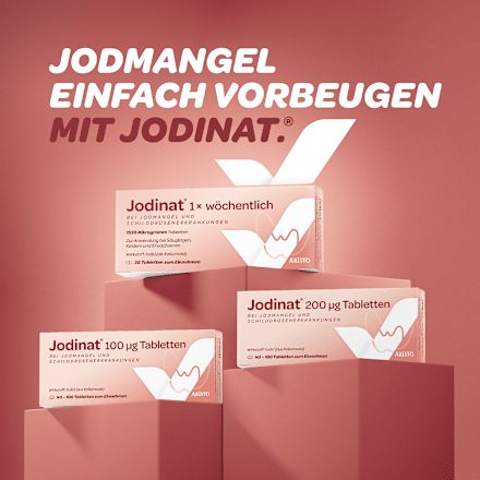 Jodinat 1 x wöchentlich 1530 Mikrogramm Iodid ARISTO