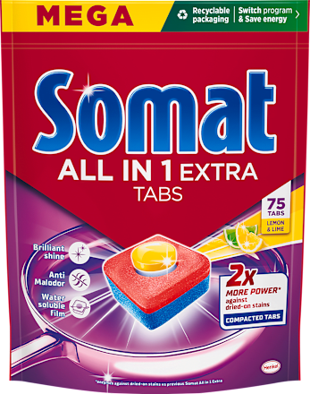 tablety do myčky ALL IN1 EXTRA Lemon Somat