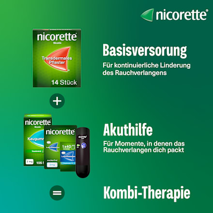 nicorette TX Pflaster 15 mg Nicotin Transdermales Pflaster nicorette