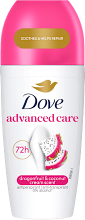 Deo roll on, Advanced Care Go Fresh - Dragon Fruit & Coconut Cream Scent Dove