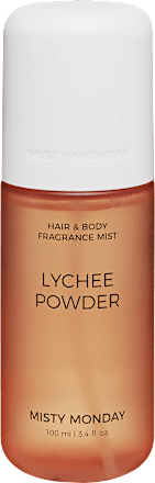 Test- és hajpermet Lychee Powder MISTY MONDAY