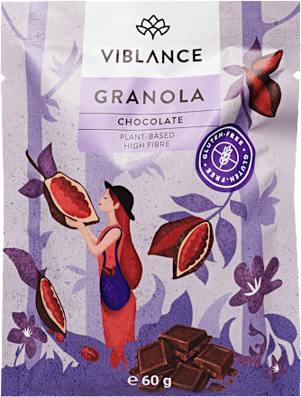 Csokoládés granola, Chocolate, kis kiszerelés Viblance