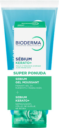 Set za njegu masne i mješovite kože BIODERMA
