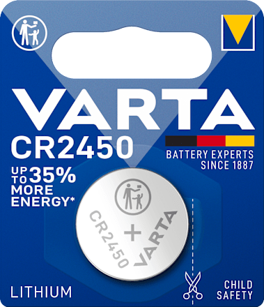 Baterie Litium CR2450 BLI1 Varta