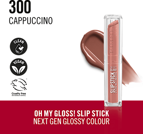 Błyszczyk do ust Oh My Gloss! Slip Stick 300 Cappuccino RIMMEL LONDON