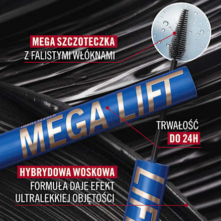 Tusz do rzęs Thrill Seeker Mega Lift 004 Black RIMMEL LONDON