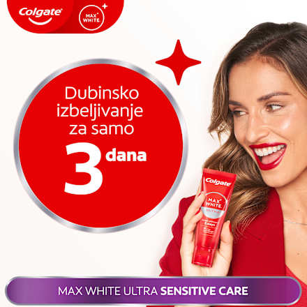 MAX WHITE ULTRA pasta za zube  Colgate