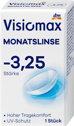 Mesečna kontaktna leča, dioptrija -3,25 Visiomax