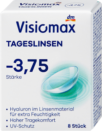 Dnevne kontaktne leče, dioptrija -3,75 Visiomax