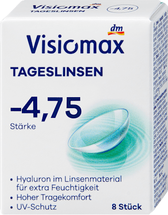 Soczewki jednodniowe -4,75 Visiomax